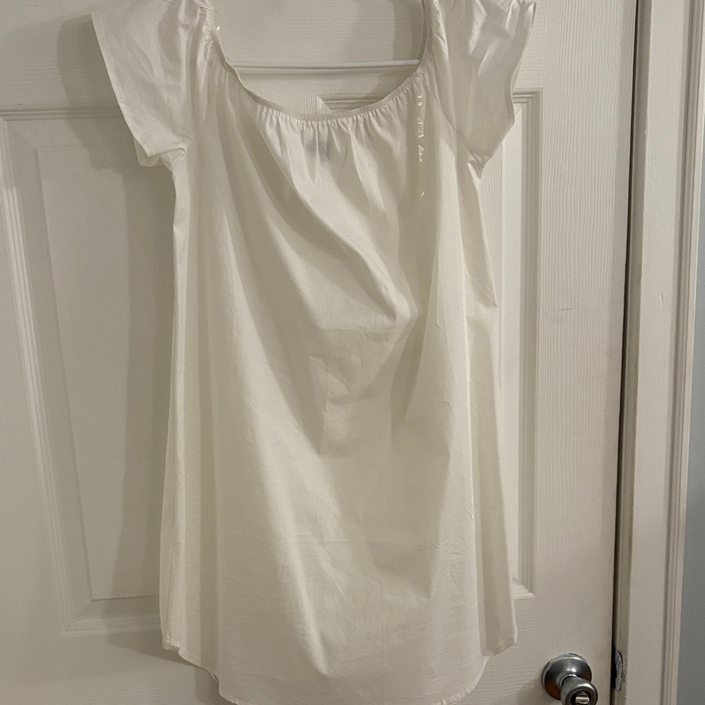 Shinestar White Mini Dress